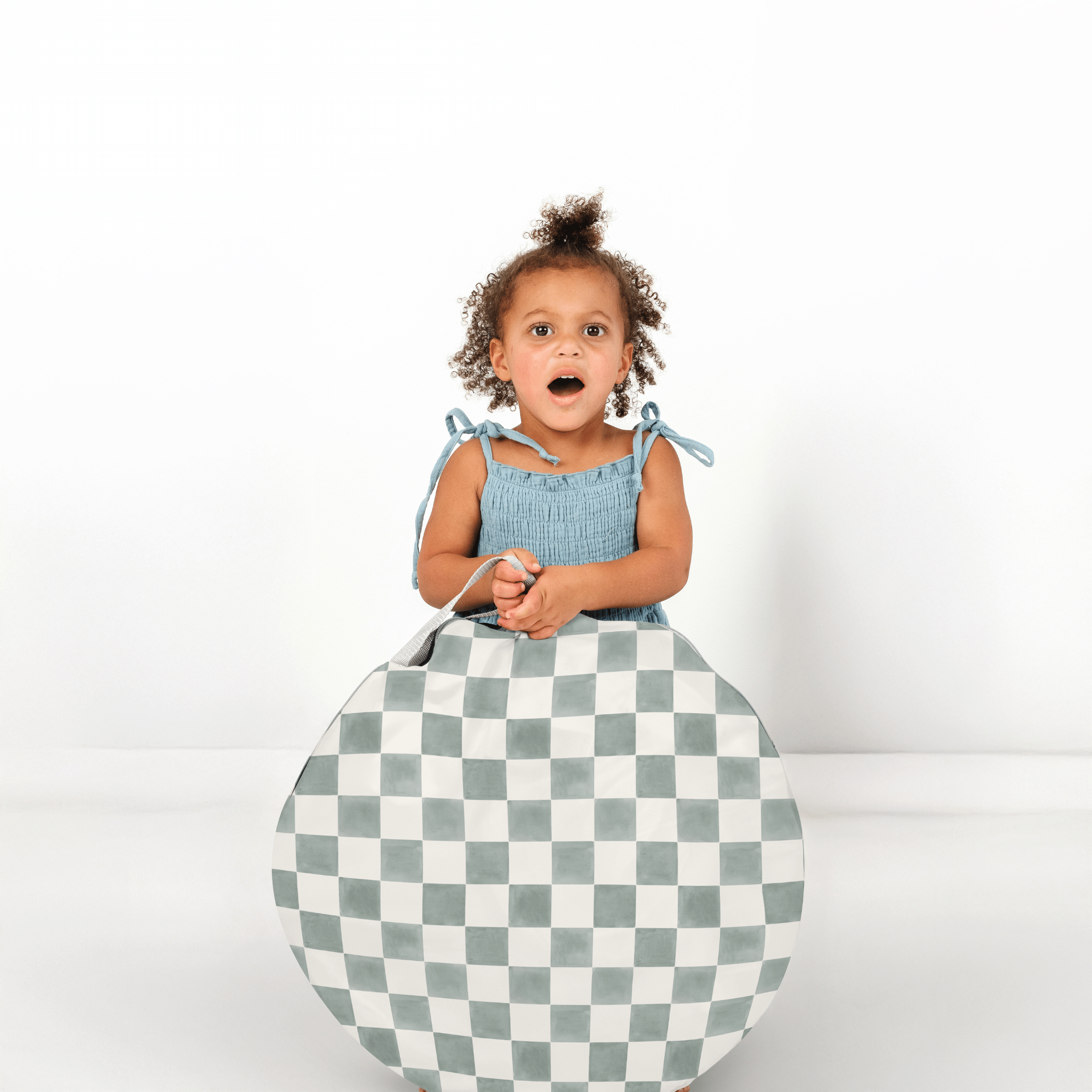 Checker Matcha Play Tent - Tenth &amp; Pine - Play Tent - 