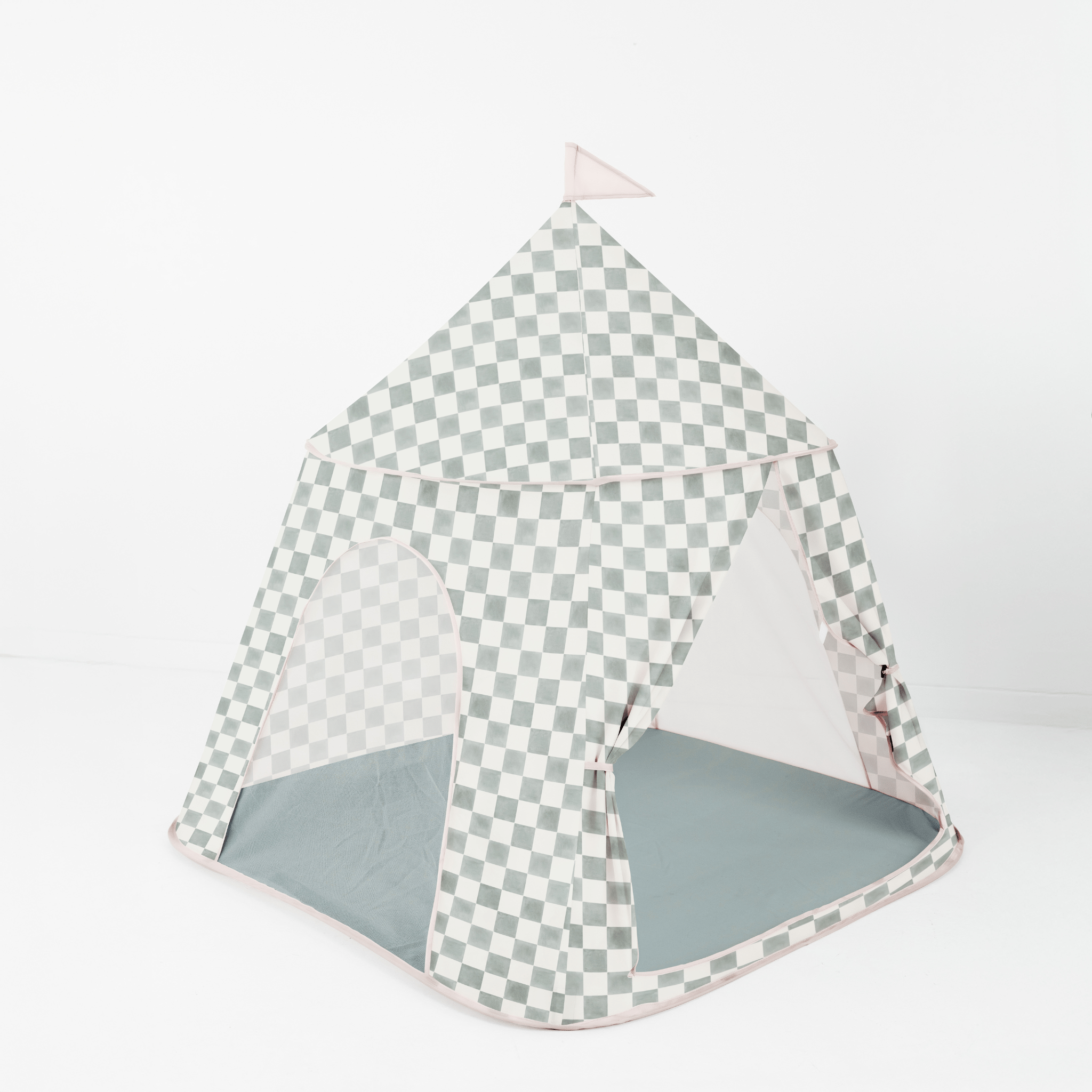 Checker Matcha Play Tent - Tenth &amp; Pine - Play Tent - 
