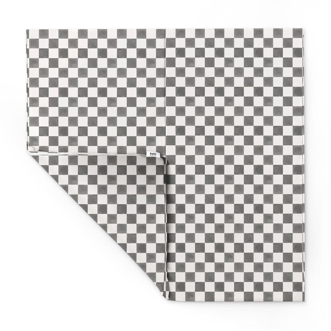 Checker Pepper Vegan Leather Mat - Tenth & Pine - Vegan Leather Padded Mat - Standard
