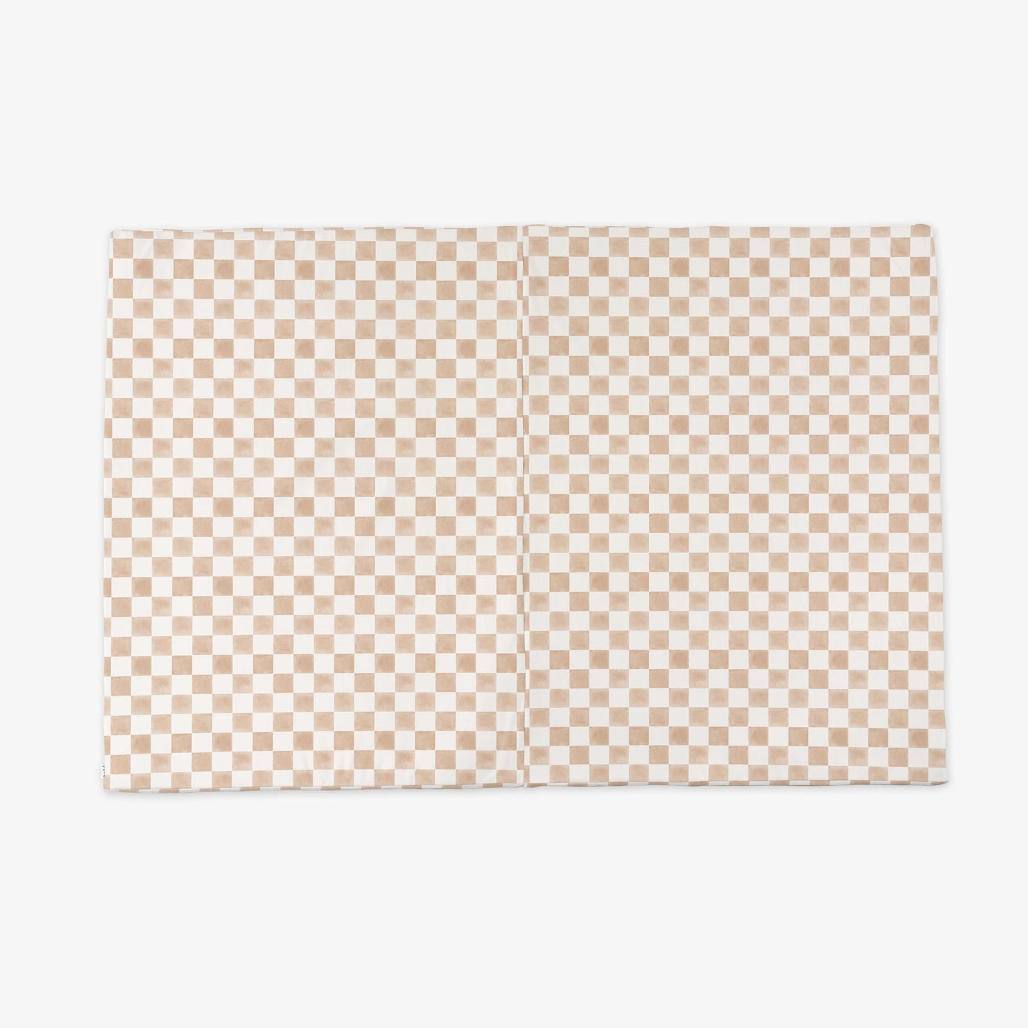 Checker Toffee Vegan Leather Mat - Tenth &amp; Pine - Vegan Leather Padded Mat - Epic