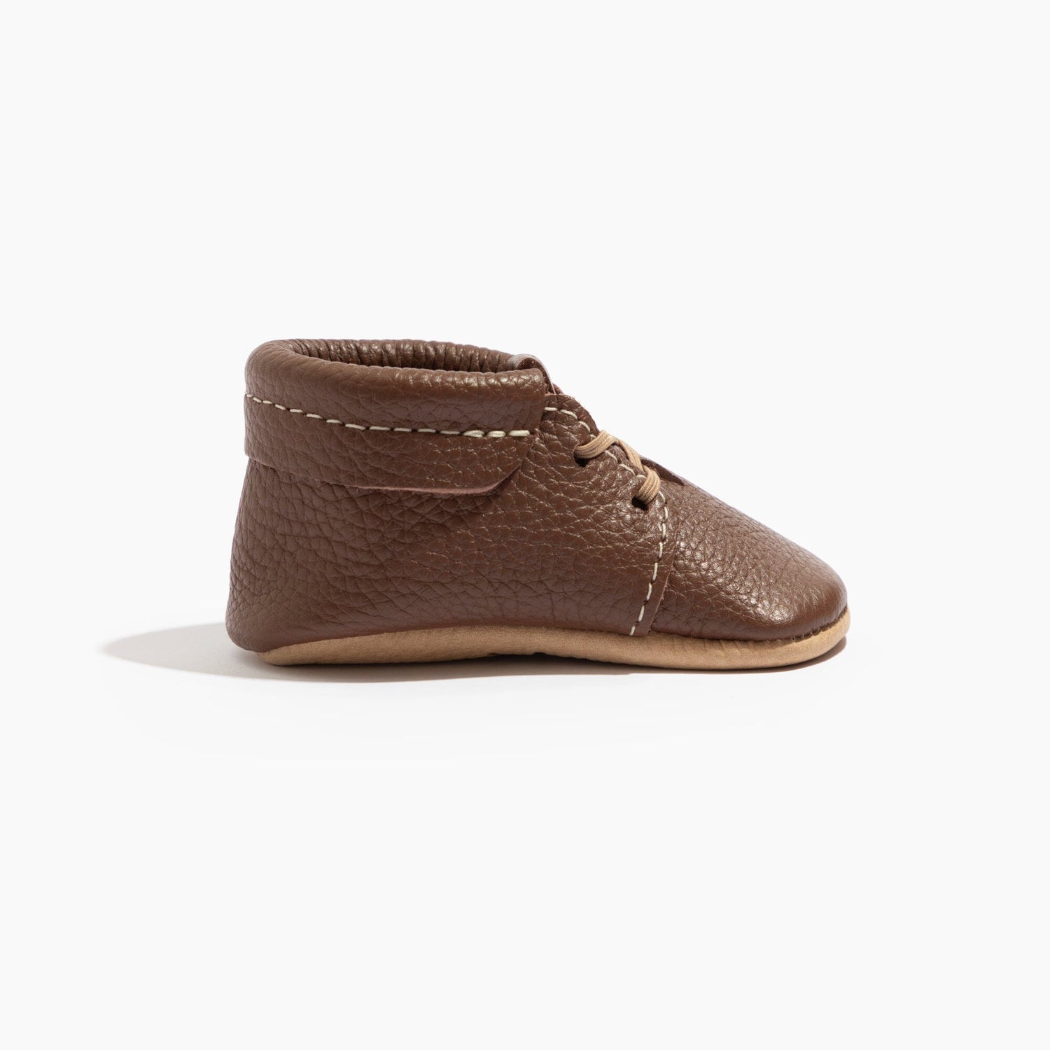 Chestnut Oxford Baby Shoe - Tenth &amp; Pine - Oxford - Soft Sole - 1