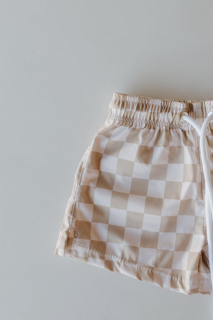 Child Boardshort | Coastline - Tenth & Pine - Swim Shorts - 0 - 6 Months - forever french baby