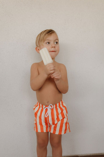 Child Boardshort | Poolside - Tenth & Pine - Swim Shorts - 0 - 6 Months - forever french baby