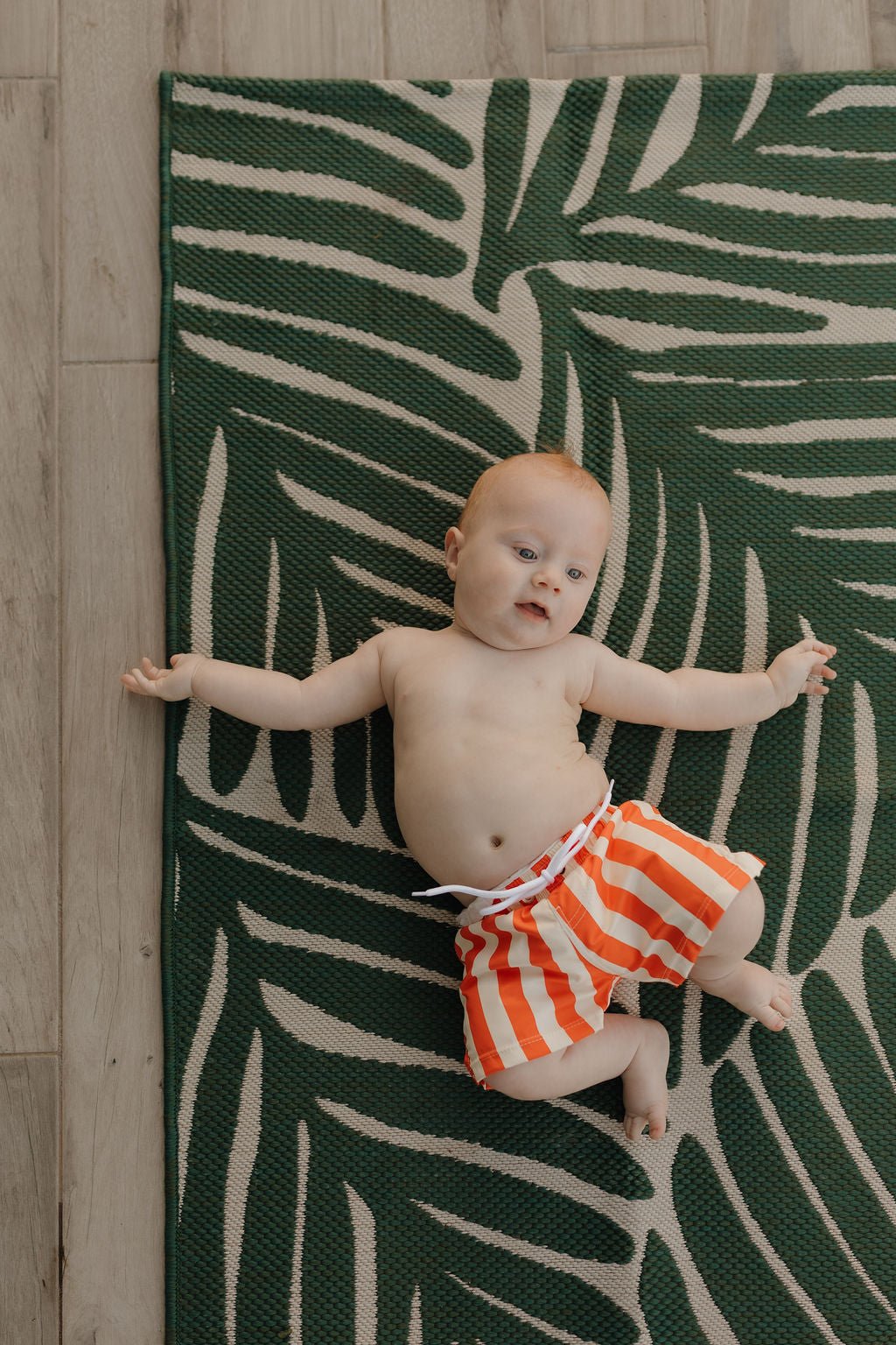 Child Boardshort | Poolside - Tenth & Pine - Swim Shorts - 0 - 6 Months - forever french baby
