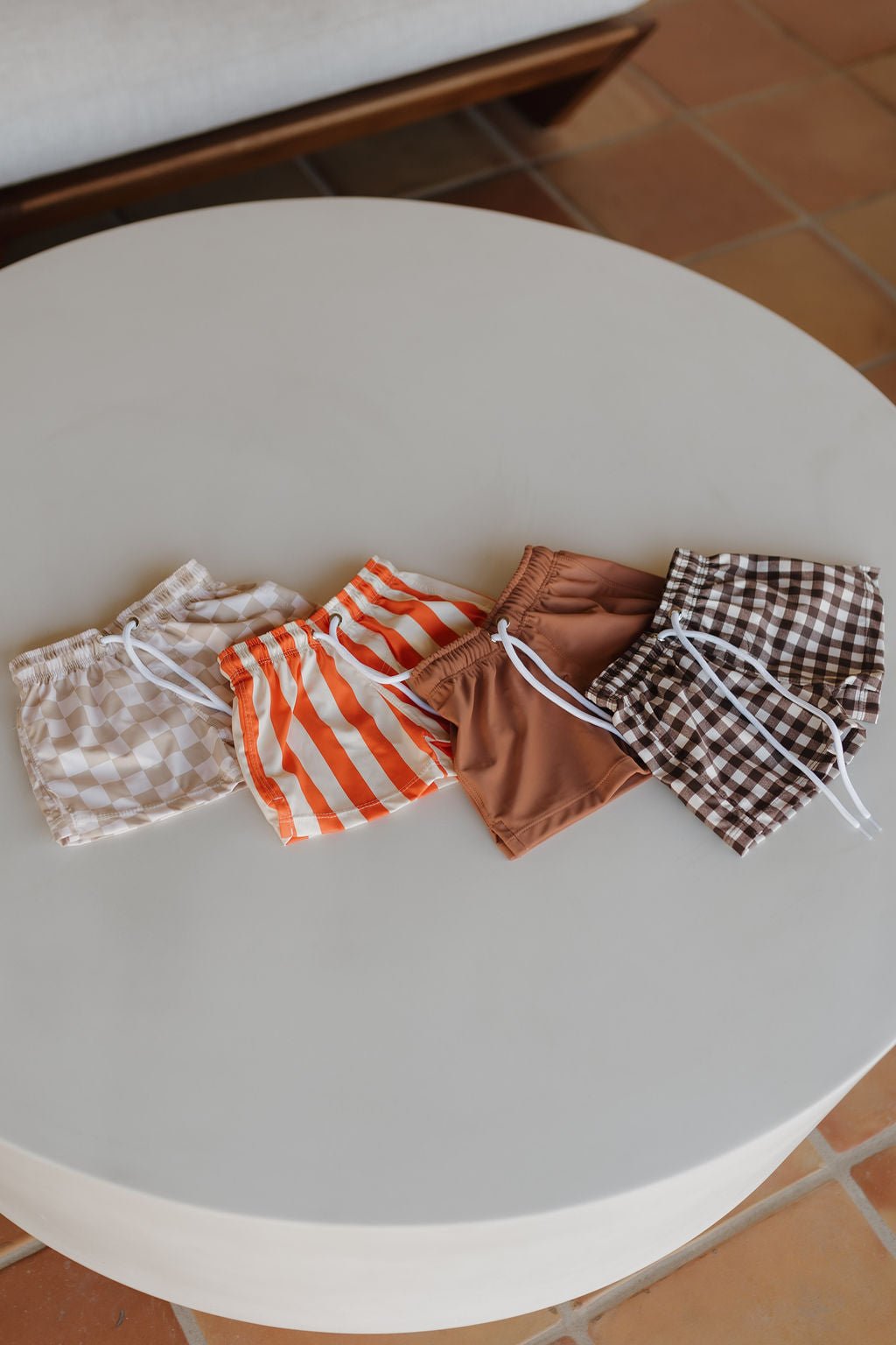 Child Boardshort | Poolside - Tenth & Pine - Swim Shorts - 0 - 6 Months - forever french baby