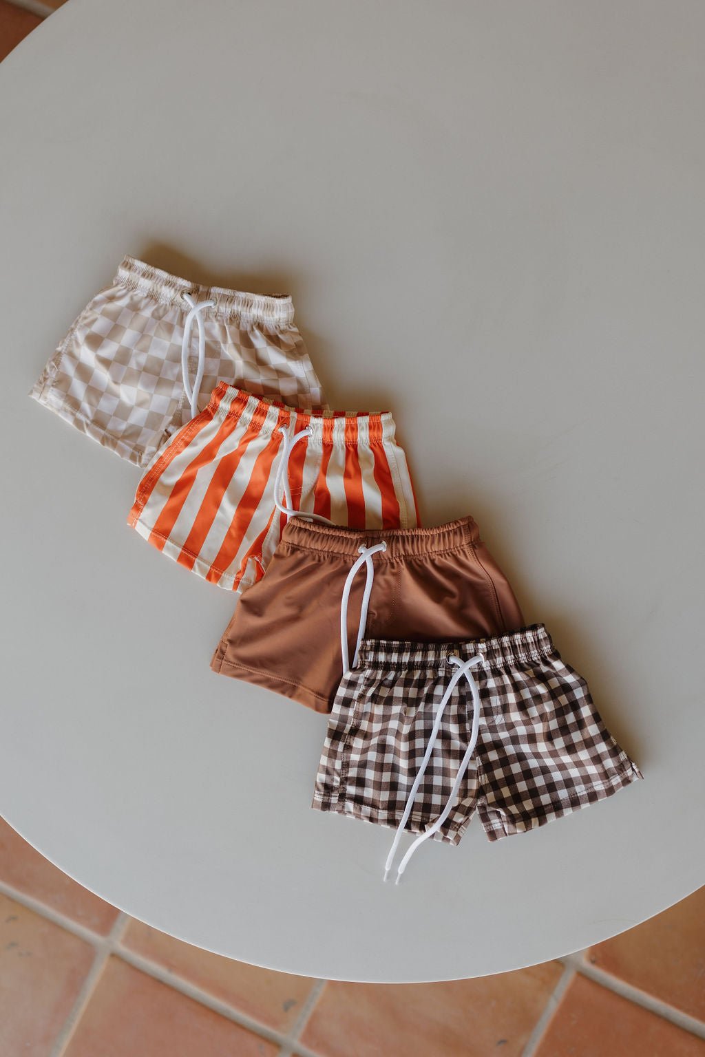 Child Boardshort | Poolside - Tenth & Pine - Swim Shorts - 0 - 6 Months - forever french baby