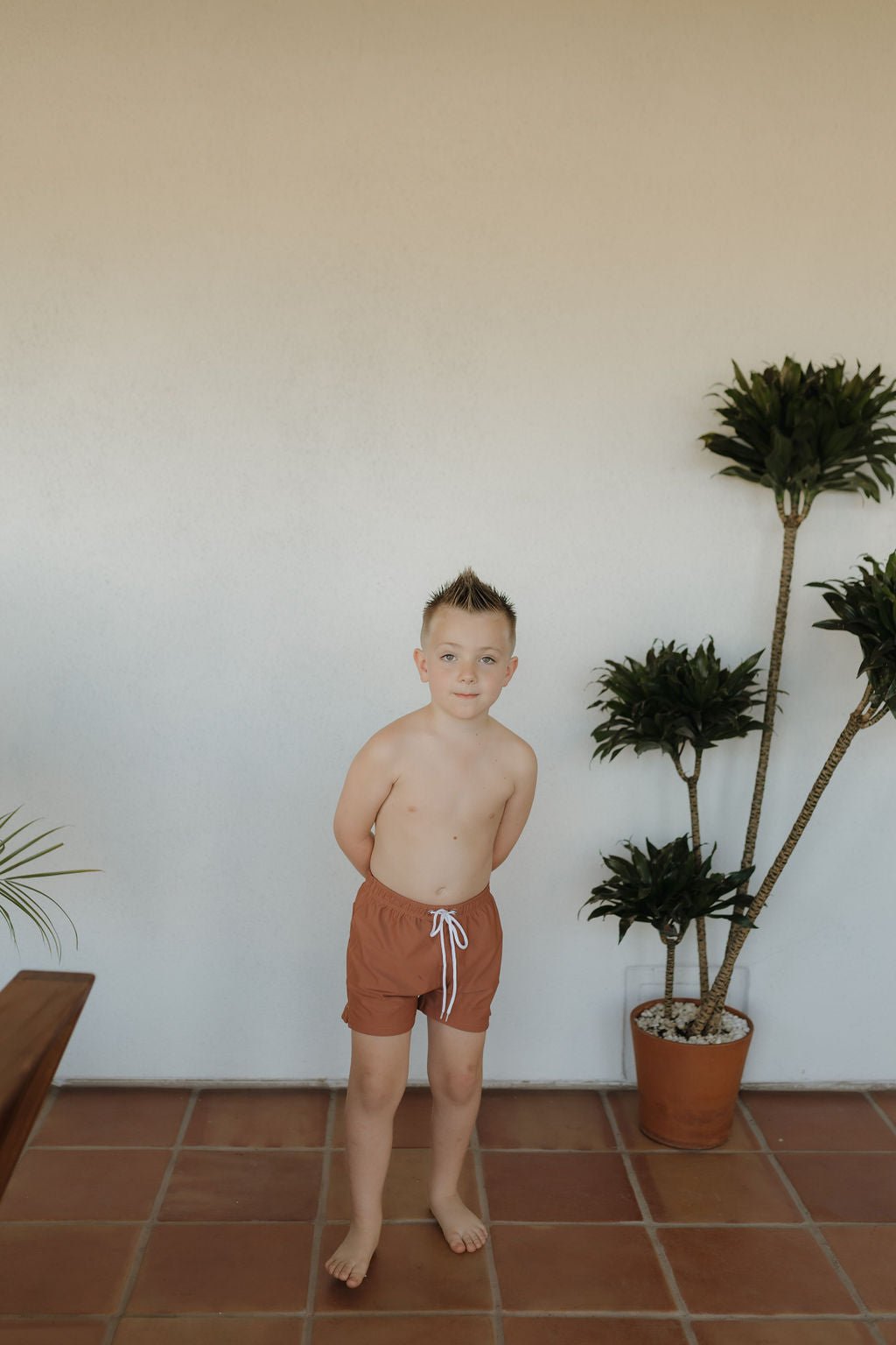 Child Boardshort | Terra - Tenth & Pine - swimwear - 0 - 6 Months - forever french baby