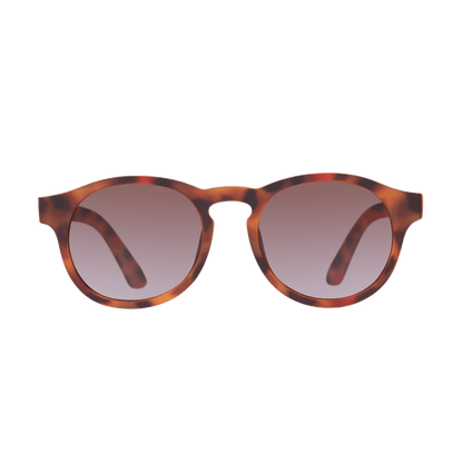 Classic Tortoise Keyhole | Amber Polarized Lens - Tenth & Pine - Sunglasses - Ages 0 - 2 - Polarized Keyhole - Babiators Sunglasses