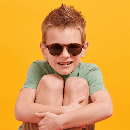 Classic Tortoise Keyhole | Amber Polarized Lens - Tenth & Pine - Sunglasses - Ages 0 - 2 - Polarized Keyhole - Babiators Sunglasses