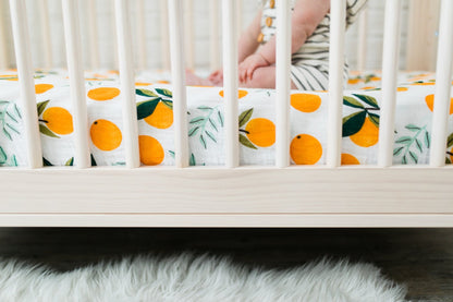 Clementine Crib Sheet - Tenth &amp; Pine - Crib Sheets - 