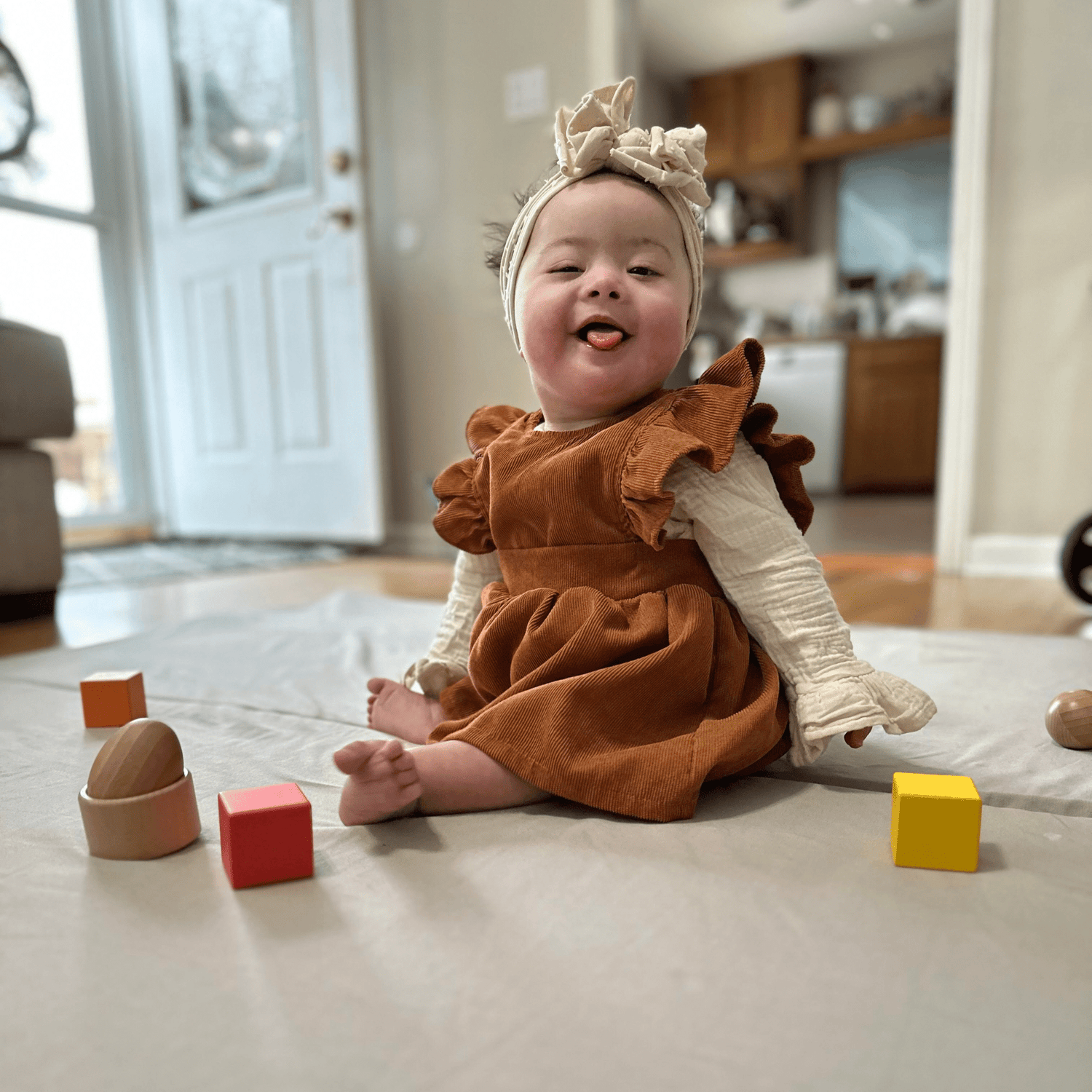 Cloud Jersey Mat - Tenth &amp; Pine - Organic Cotton Padded Mat - Mega