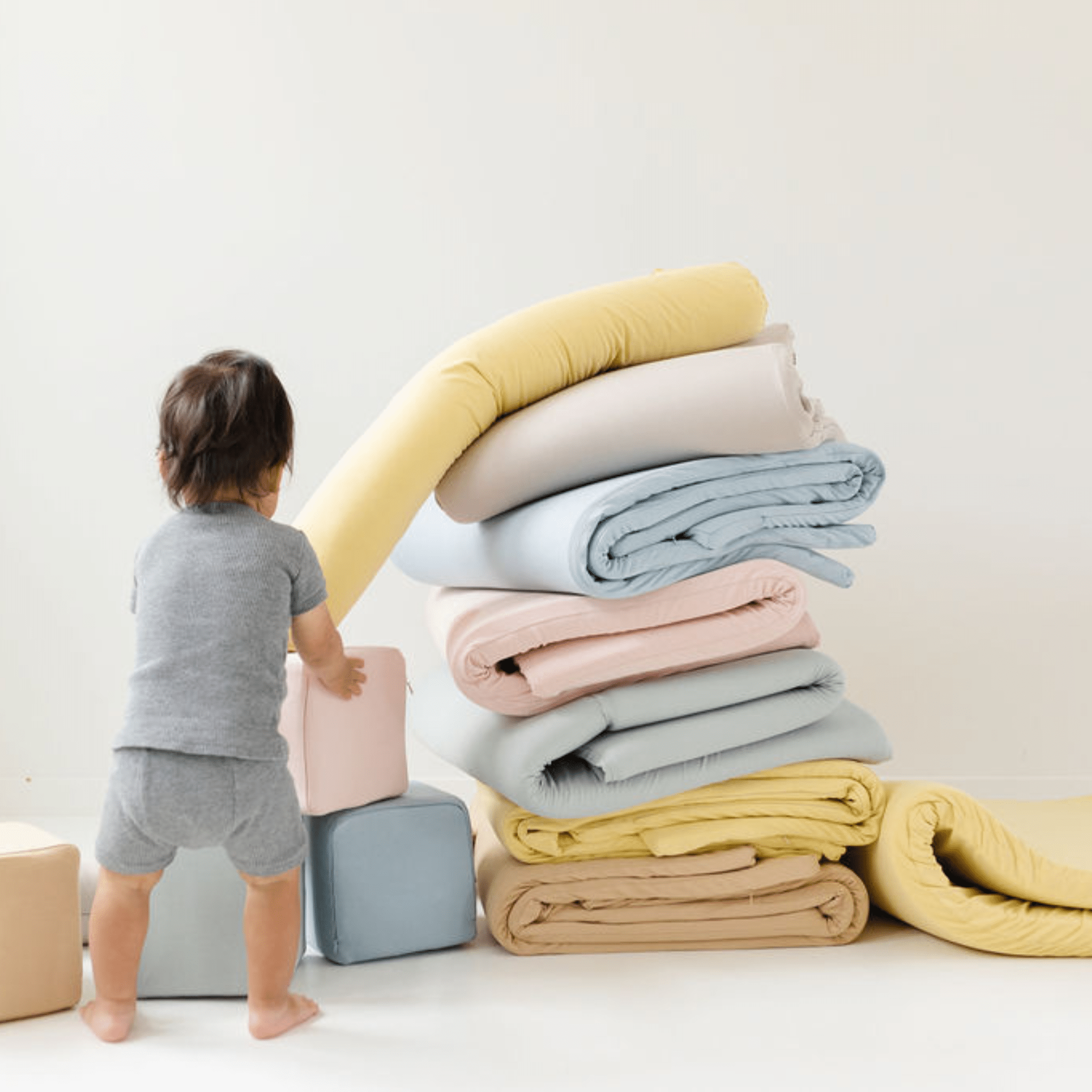 Cloud Jersey Mat - Tenth &amp; Pine - Organic Cotton Padded Mat - Standard