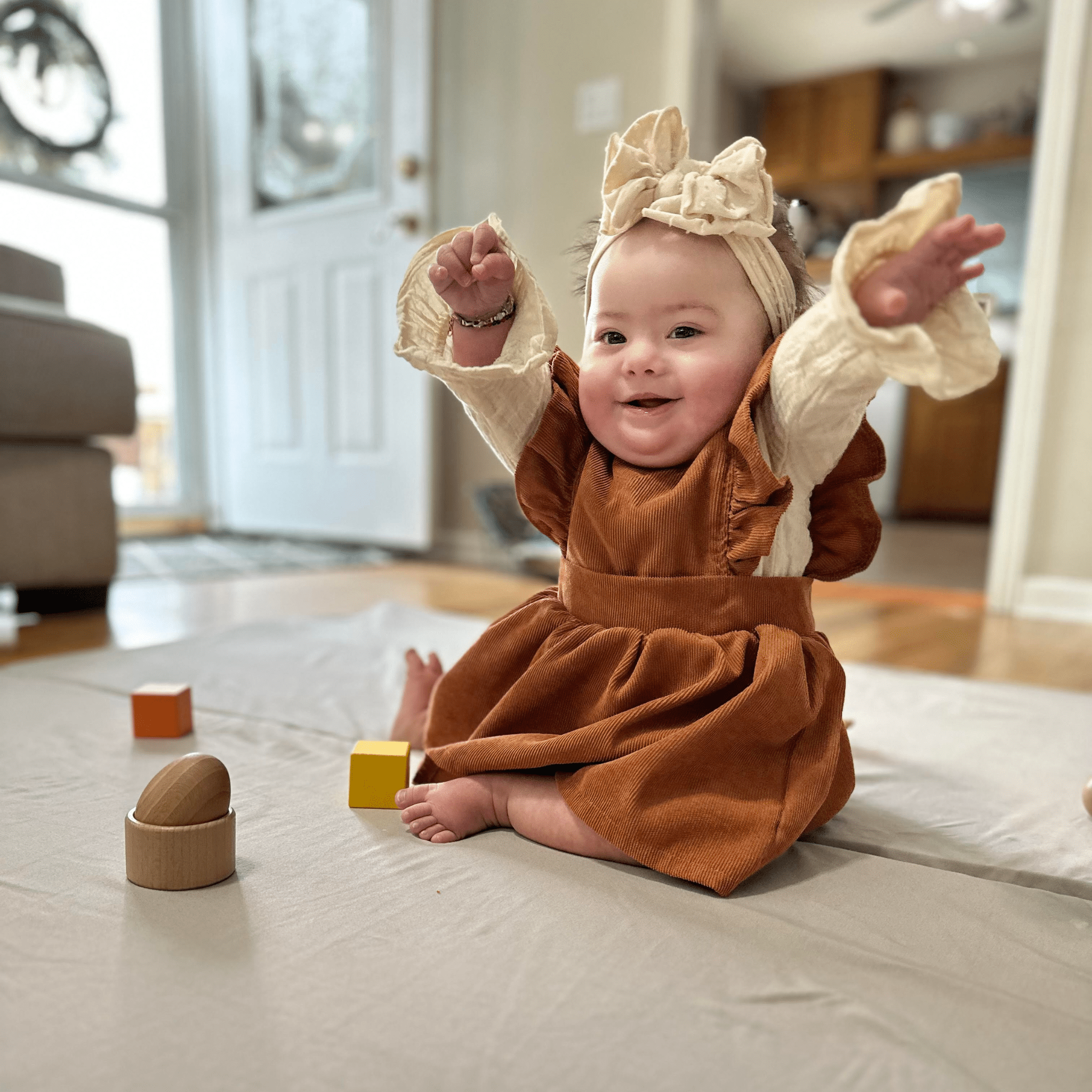 Cloud Jersey Mat - Tenth &amp; Pine - Organic Cotton Padded Mat - Mega