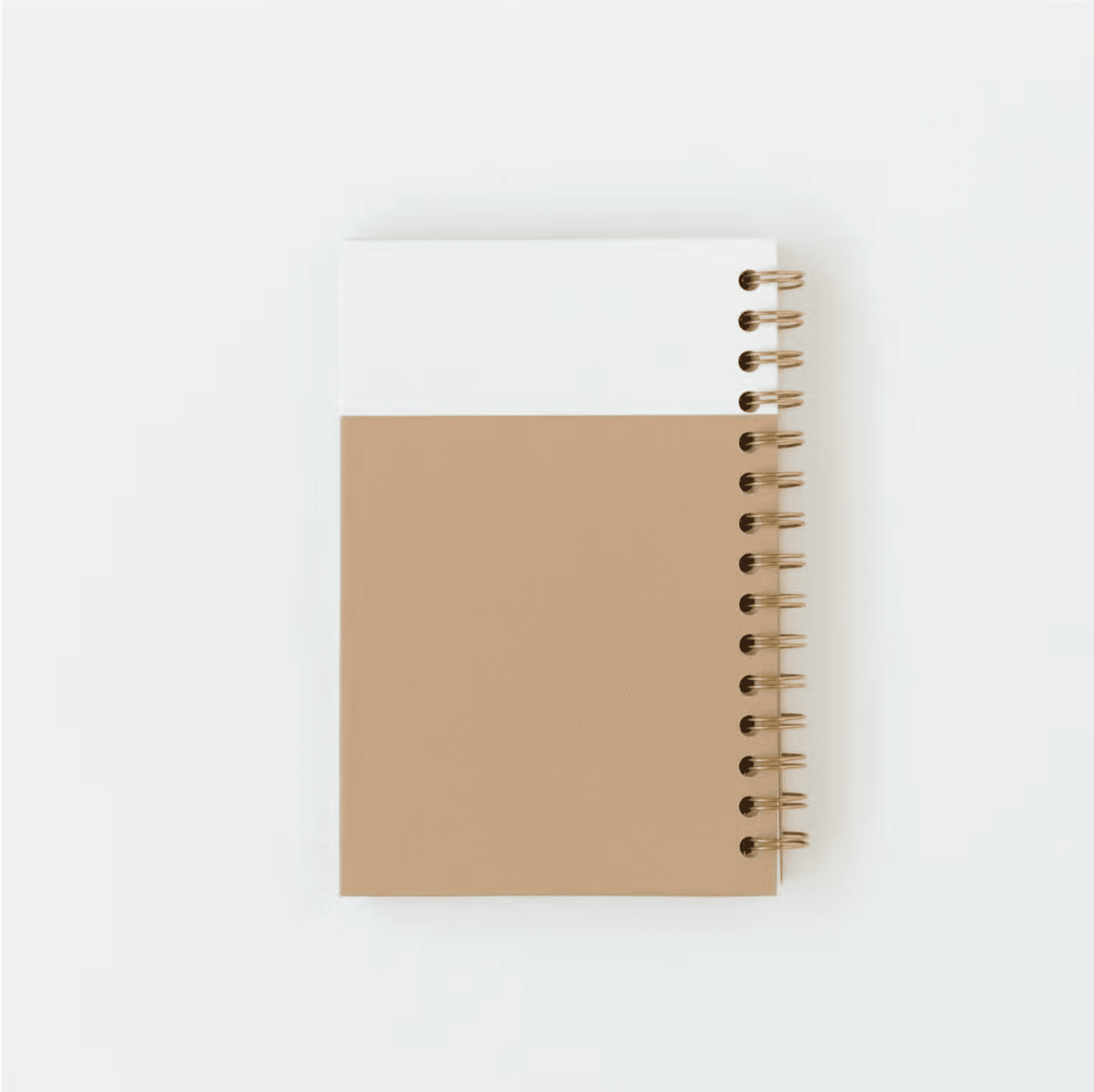 Coil - Bound Postpartum Journal (Cashew) - Tenth & Pine - 