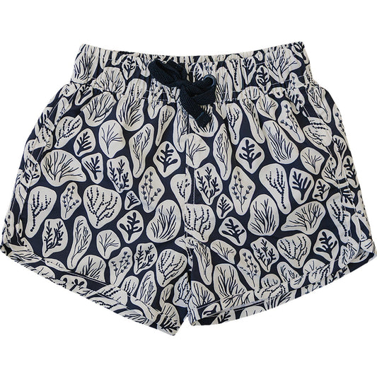 Coral Reef Swim Shorts - Tenth & Pine - Swim Shorts - 0 - 3