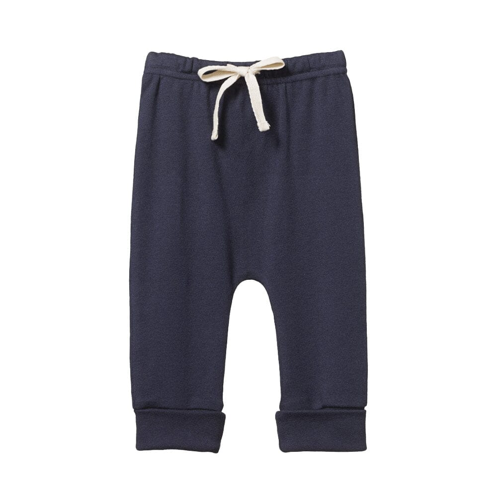 Cotton Drawstring Pants - Navy - Tenth & Pine - Pants - NB