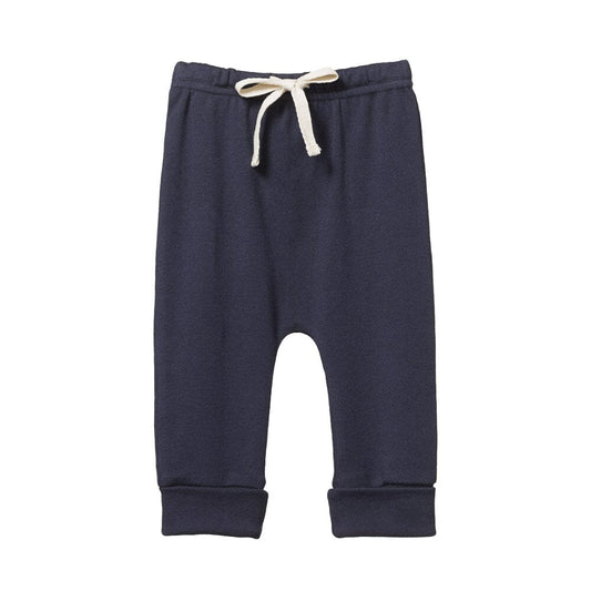 Cotton Drawstring Pants - Navy - Tenth & Pine - Pants - NB