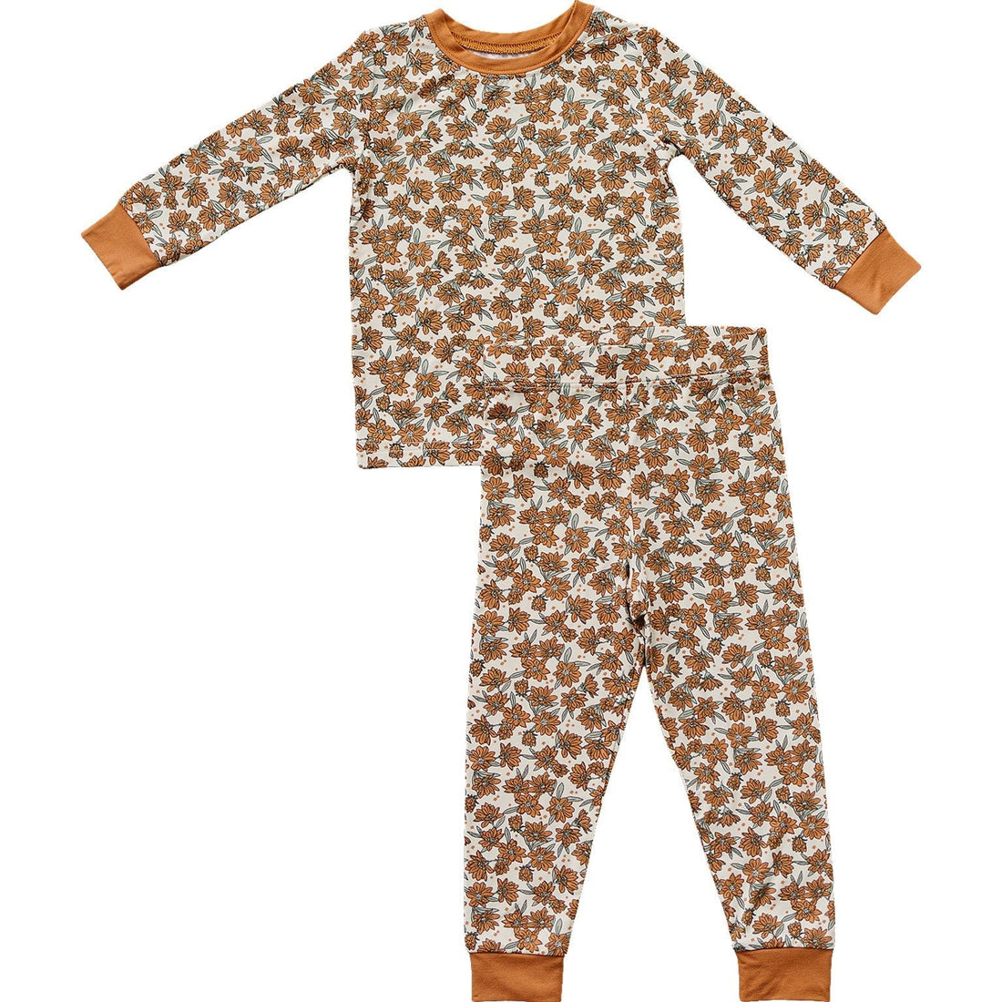 Cream Magnolia Bamboo Cozy Set - Tenth &amp; Pine - 6 - 12 - Mebie Baby