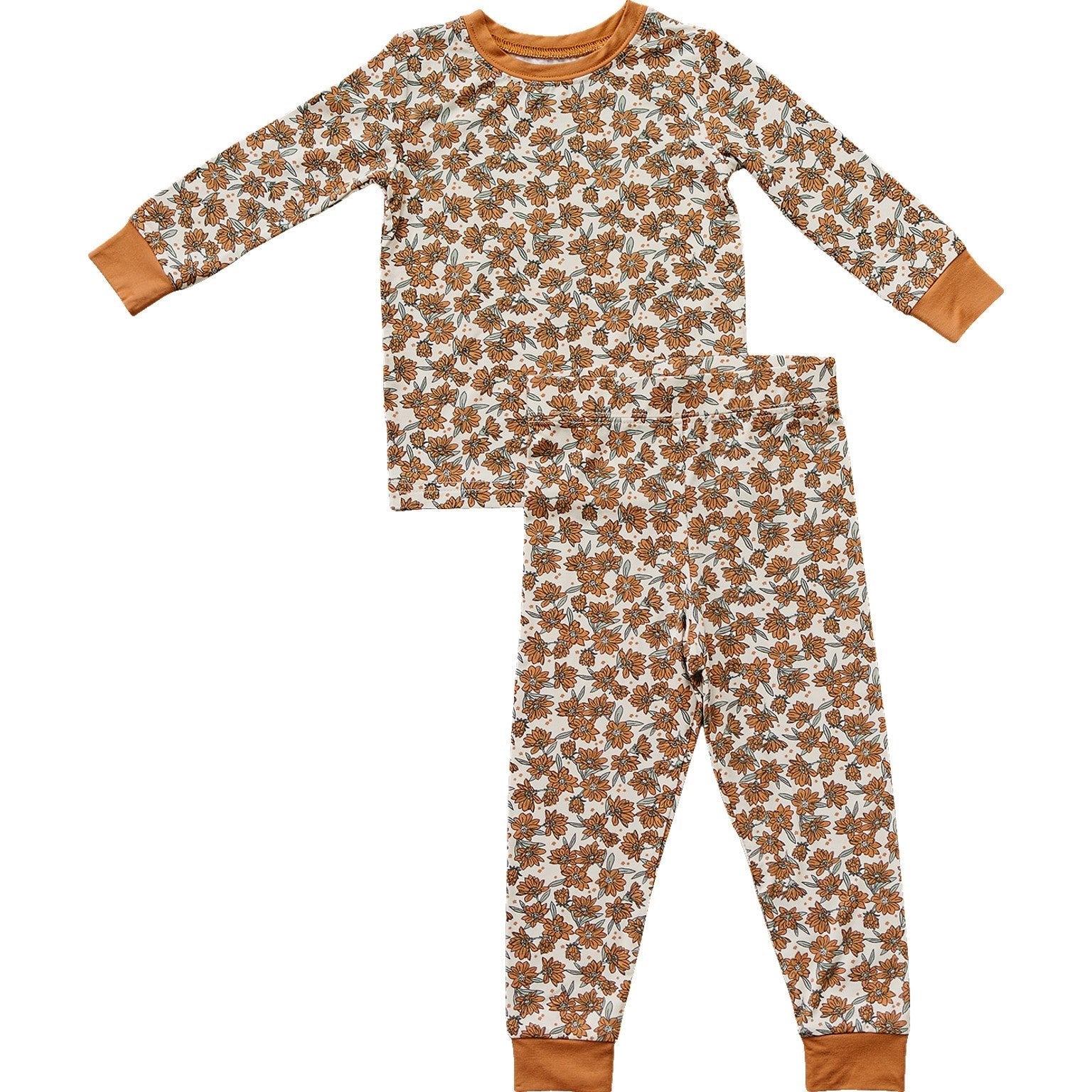 Cream Magnolia Bamboo Cozy Set - Tenth &amp; Pine - 6 - 12 - Mebie Baby