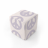 Cream Peace Sign Play Cube - Tenth & Pine - Play Cube - 