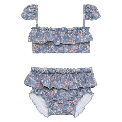 Cupid Mini Cabana Bikini Set - Tenth & Pine - Mini Swimwear - 0 - 6 Months - Cupid - Montce