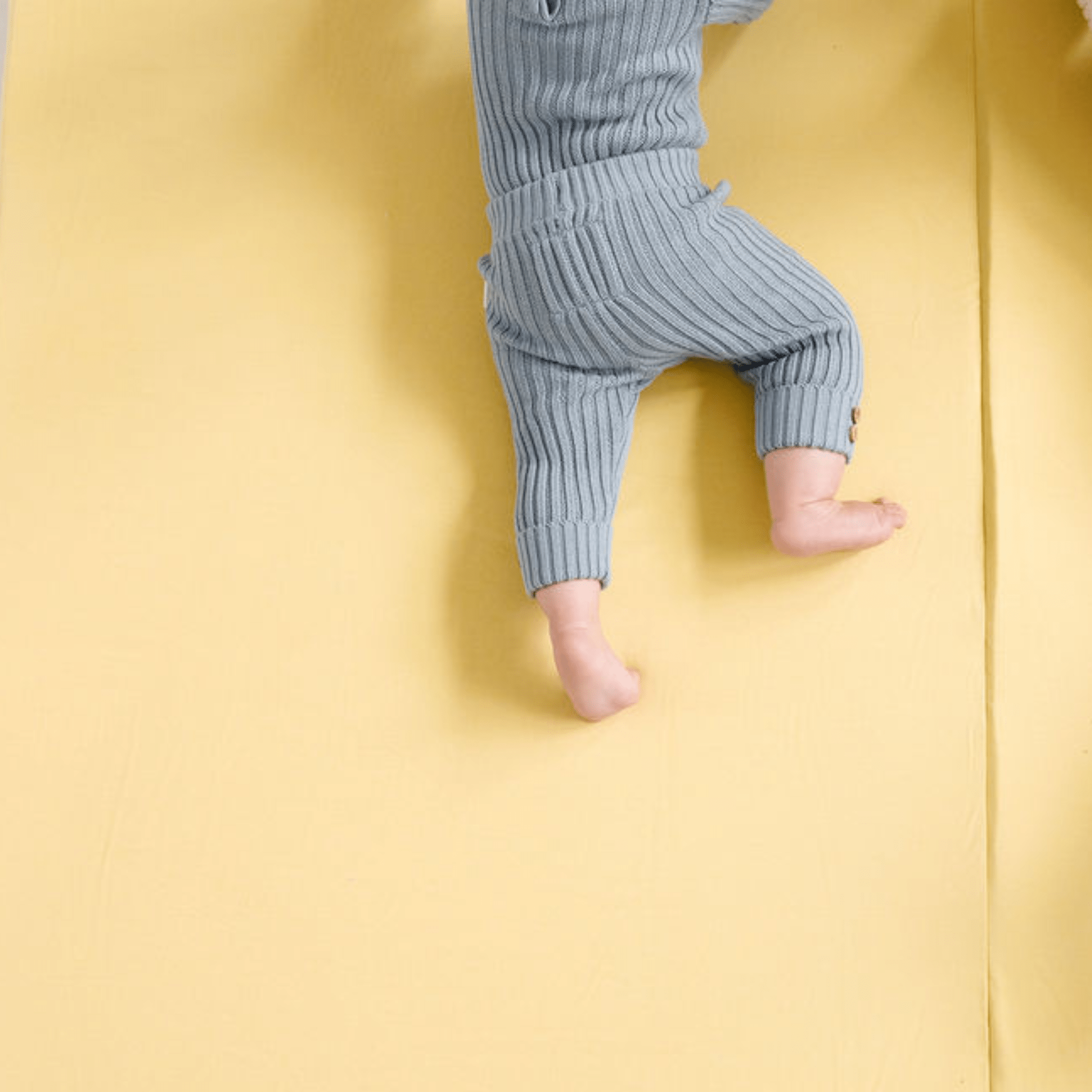 Daisy Jersey Mat - Tenth &amp; Pine - Organic Cotton Padded Mat - Mega