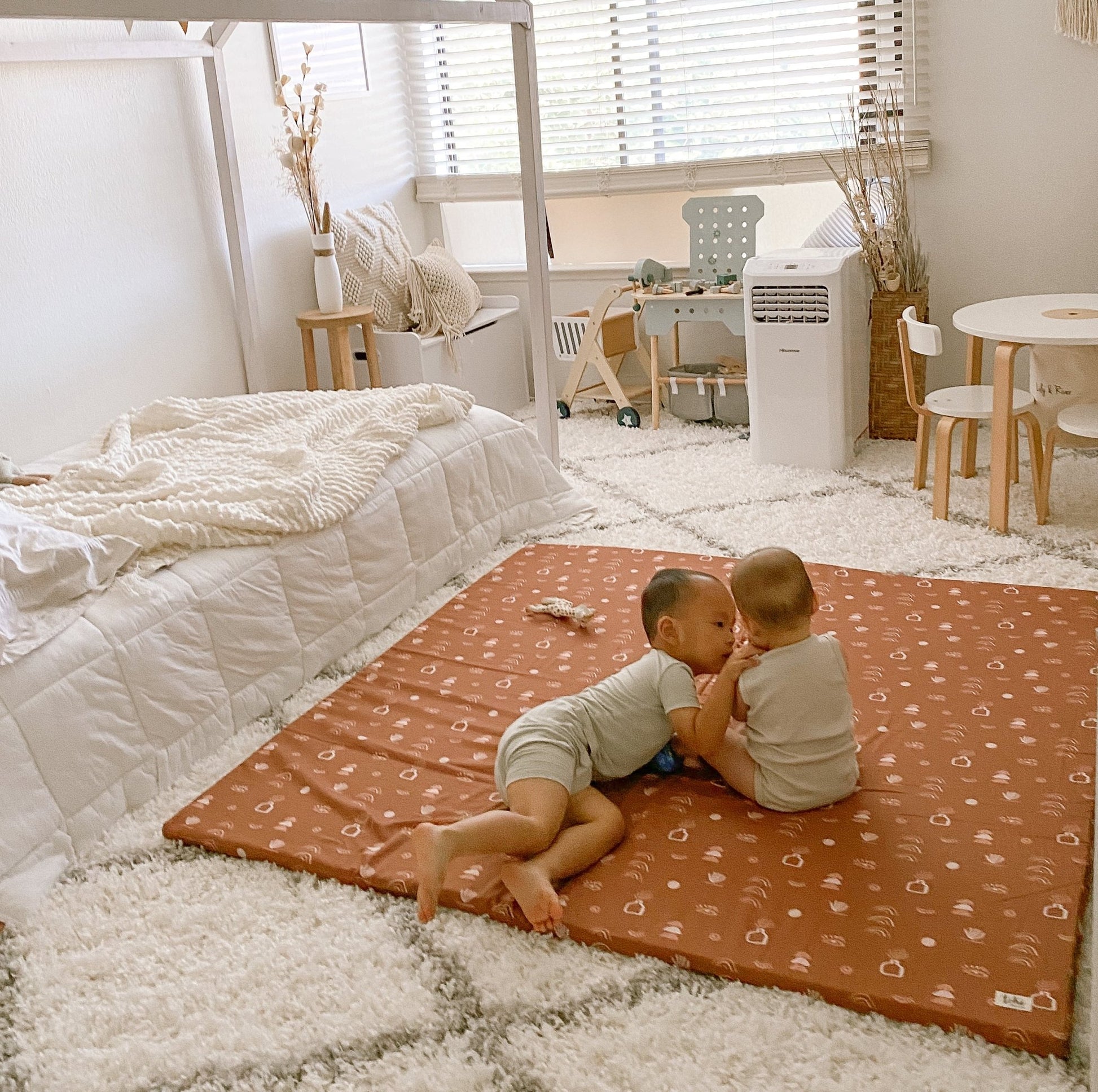 Desert Organic Cotton Mat - Tenth & Pine - Organic Cotton Padded Mat - Mega