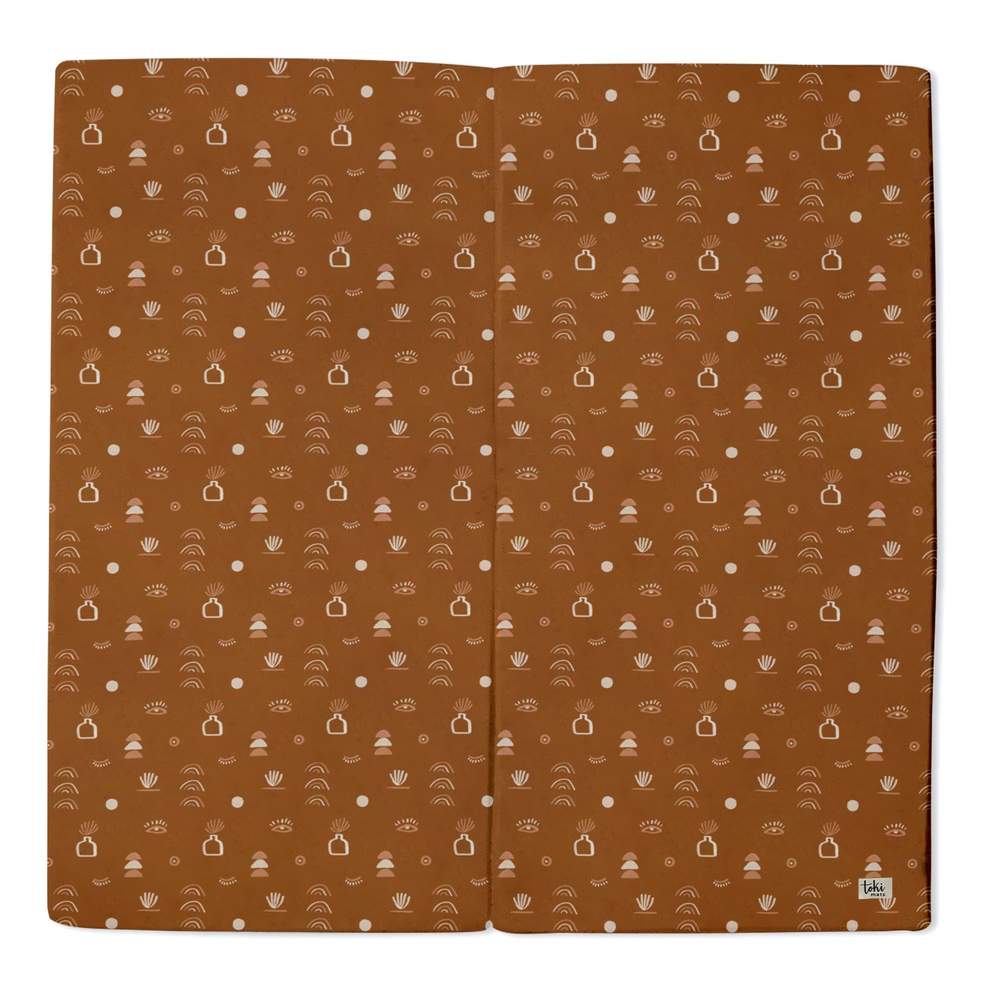 Desert Organic Cotton Mat - Tenth & Pine - Organic Cotton Padded Mat - Mega