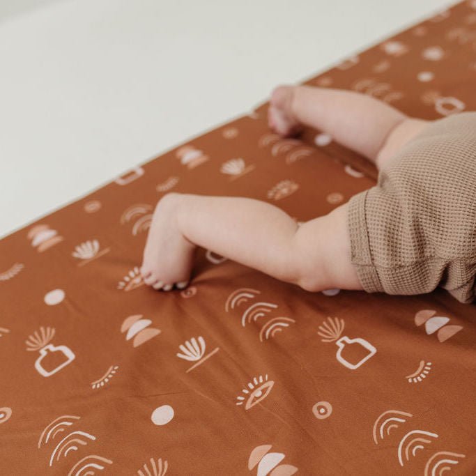 Desert Organic Cotton Mat - Tenth & Pine - Organic Cotton Padded Mat - Mega