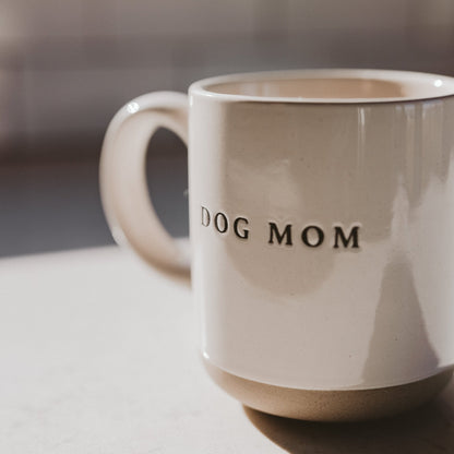 Dog Mom 14oz. Stoneware Coffee Mug - Tenth &amp; Pine - Coffee Mugs - 