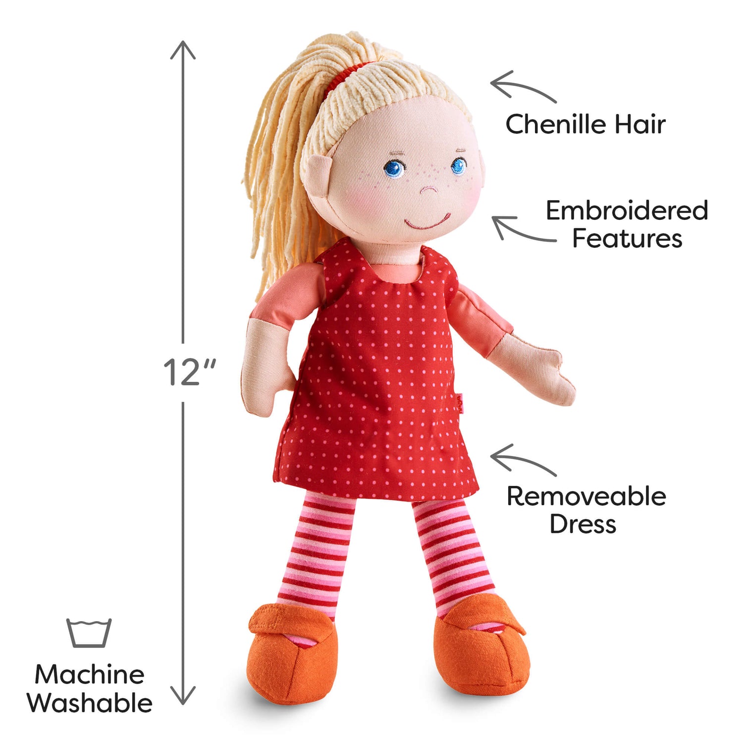 Annelie - 12&quot; Soft Doll