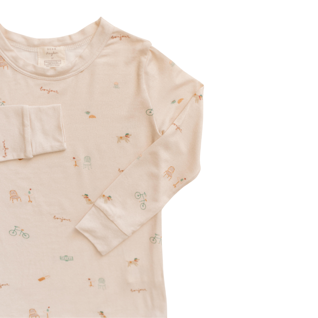 Modal Pajama Set in Paris