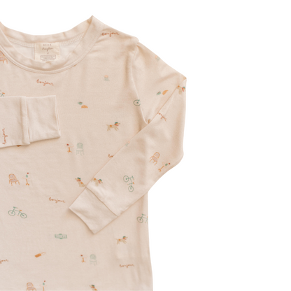 Modal Pajama Set in Paris