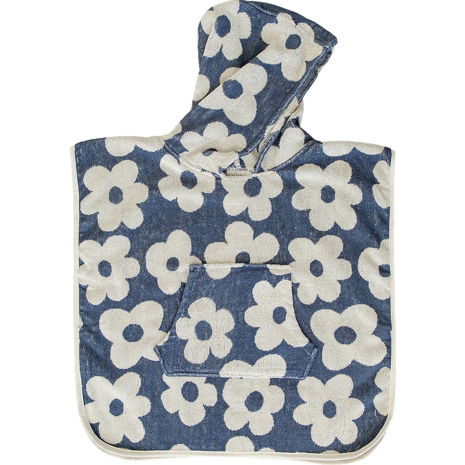 Floral Organic Cotton Beach Poncho - Tenth & Pine - Poncho - (S) 1 - 2Y - Mebie Baby