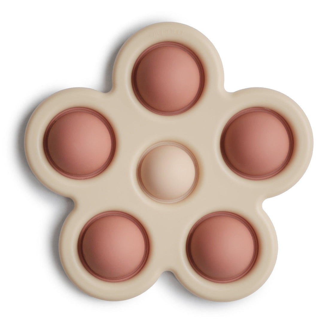 Flower Press Toy - Tenth &amp; Pine - Press Toy - Rose/Blush/Shifting Sand