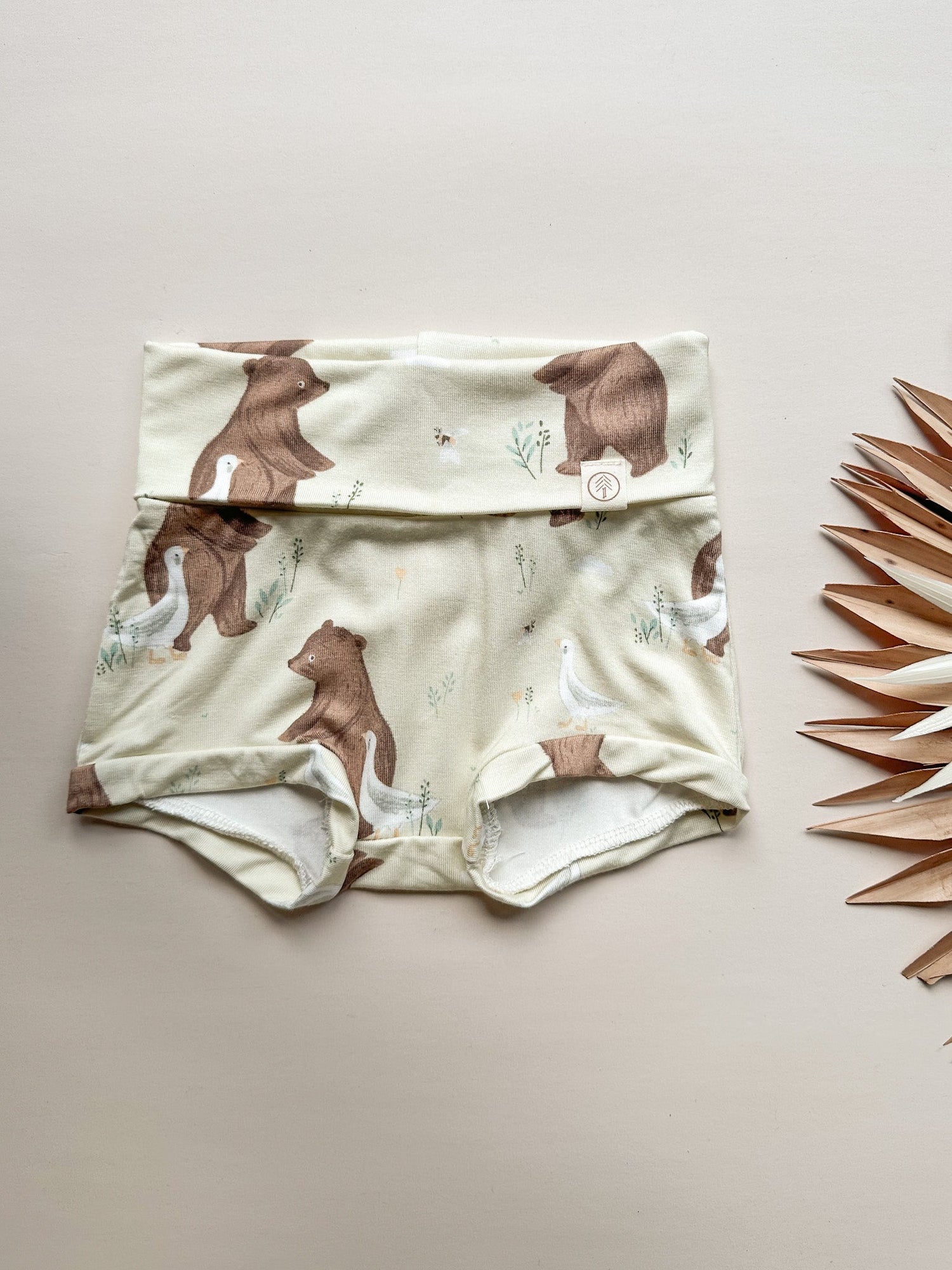 Fold - Over Bloomers | Baby &amp; Toddler | Luxury Bamboo | Bear and Duck - Tenth &amp; Pine - Bloomers