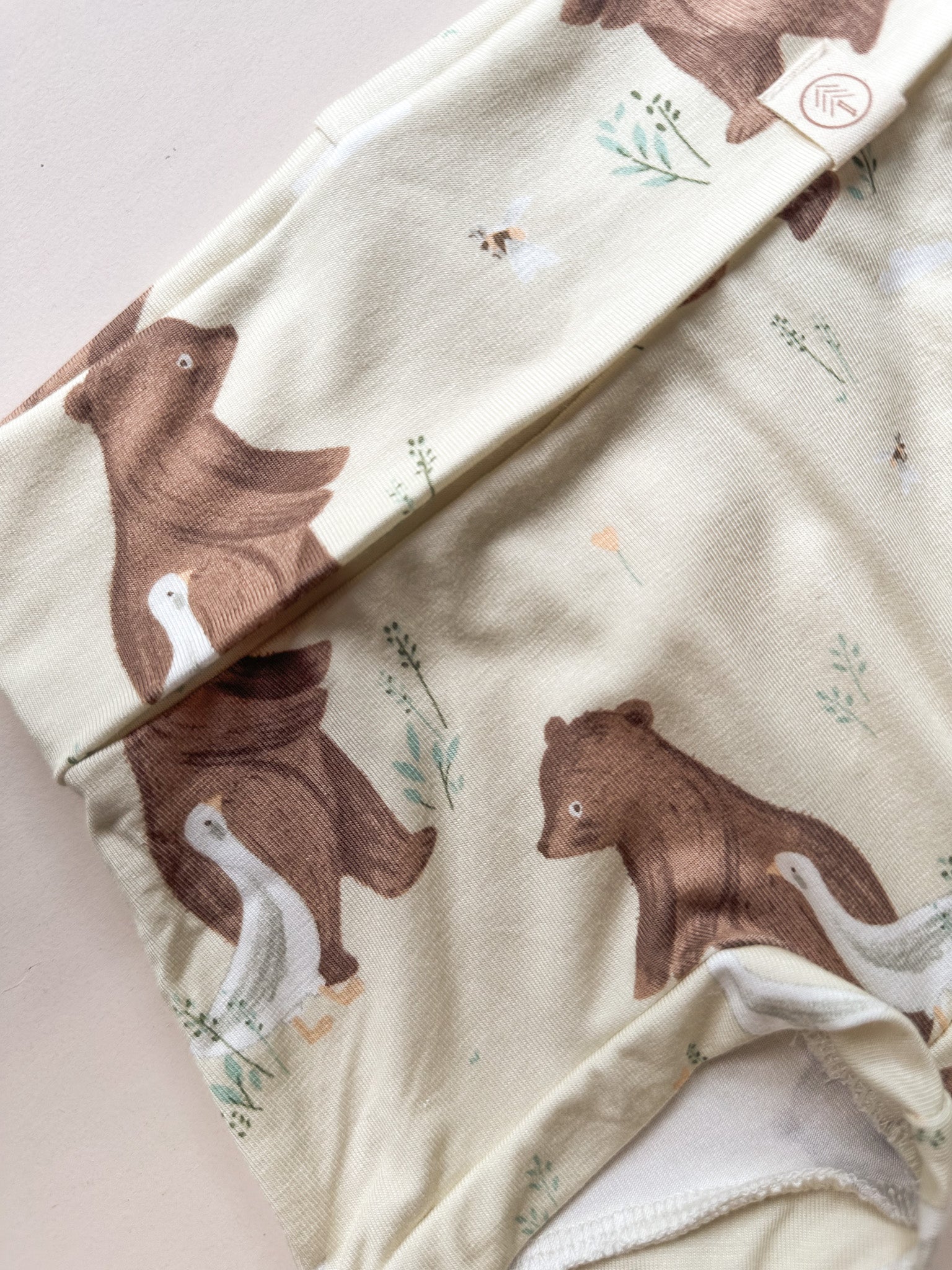 Fold - Over Bloomers | Baby &amp; Toddler | Luxury Bamboo | Bear and Duck - Tenth &amp; Pine - Bloomers