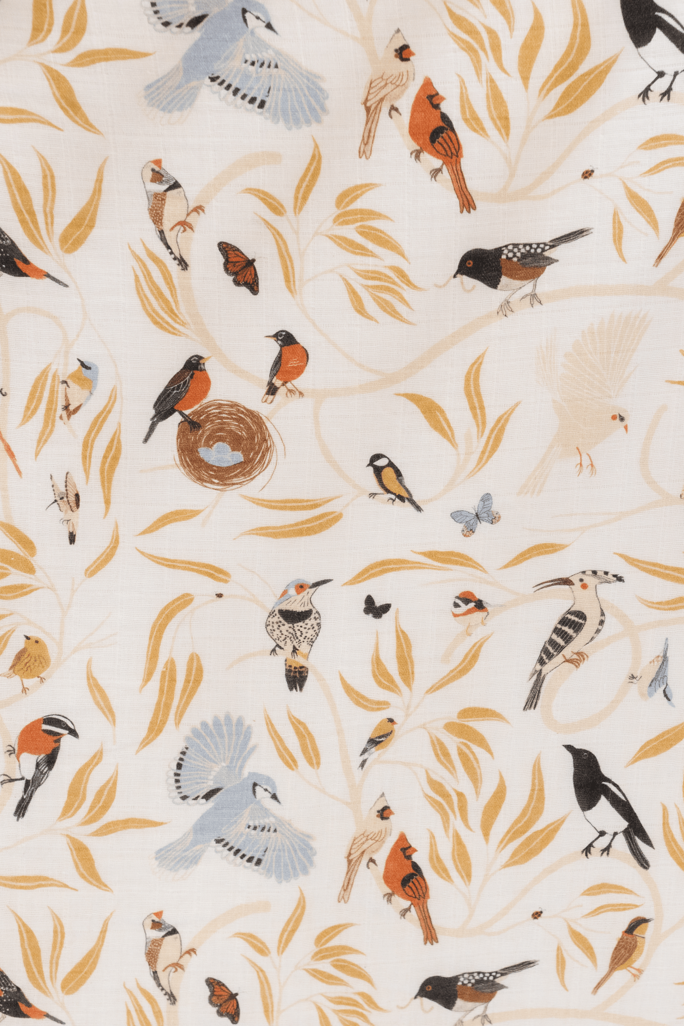 For the Birds Crib Sheet - Tenth &amp; Pine - Crib Sheets - 