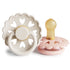 FRIGG Andersen Fairytale Natural Rubber Pacifier 2 - Pack - Tenth & Pine - FRIGG PACIFIERS - 0 - 6 months - Cream/Blush