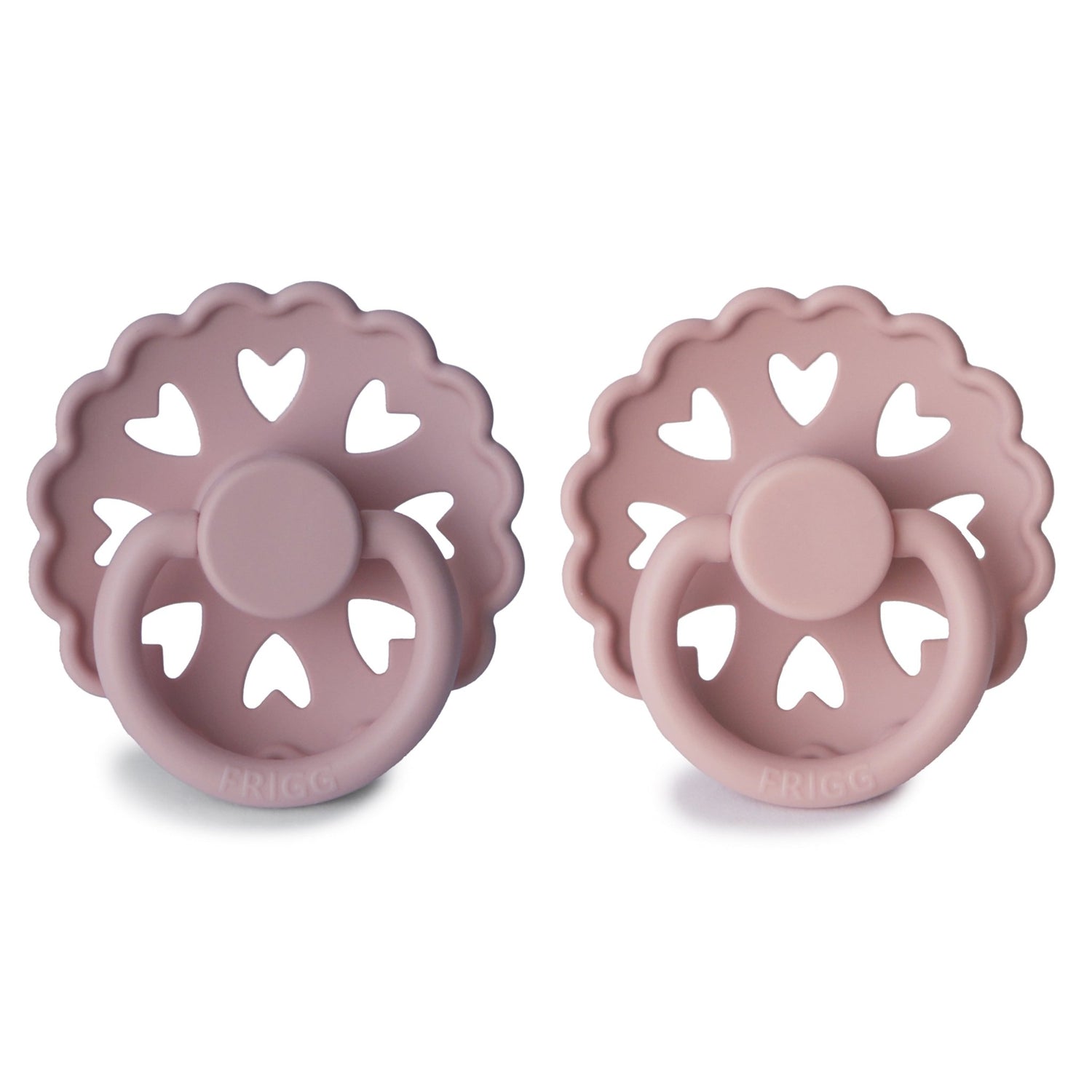 FRIGG Andersen Fairytale Silicone Pacifier 2 - Pack - Tenth &amp; Pine - FRIGG PACIFIERS - 6 - 18 months - Twilight Mauve/Primrose