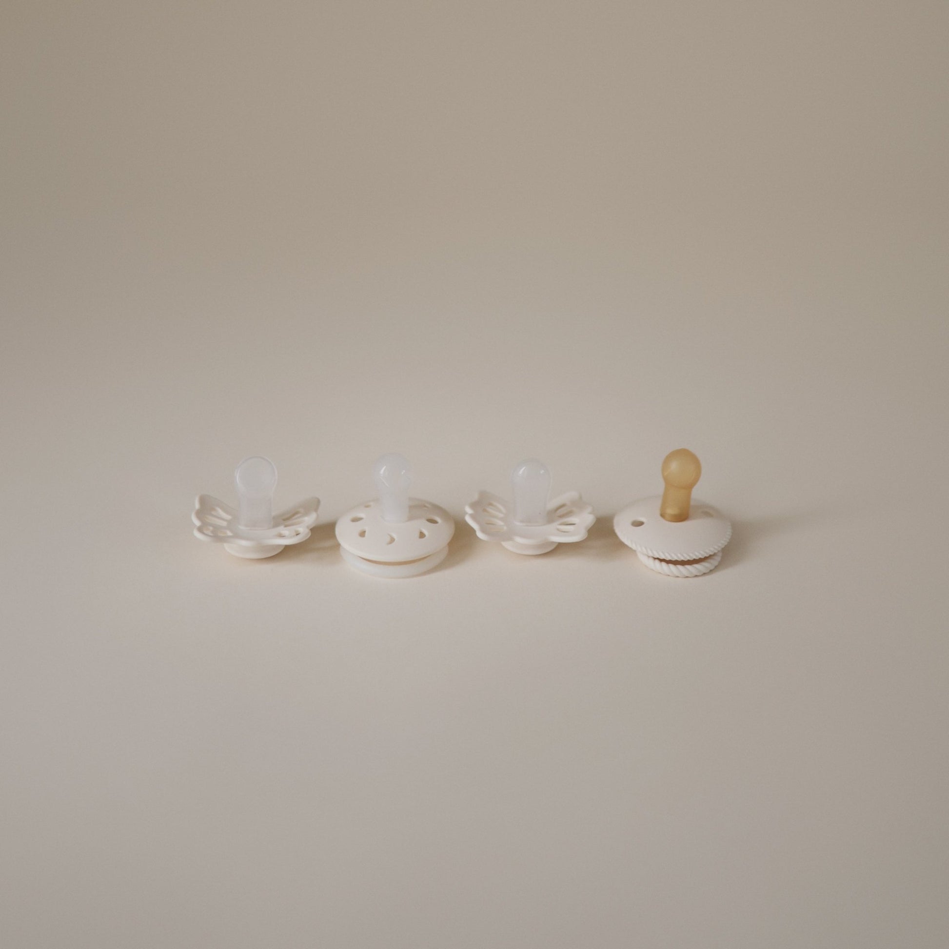 FRIGG Baby's First Pacifier Moonlight Sailing (Cream) 4 - Pack - Tenth & Pine - FRIGG PACIFIERS - 