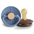 FRIGG Little Viking Natural Rubber Pacifier 2 - Pack - Tenth & Pine - Pacifiers & Teethers - 0 - 6 months - Ocean View/Cocoa