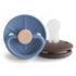 FRIGG Little Viking Silicone 2 - Pack - Tenth & Pine - Pacifiers & Teethers - 0 - 6 months - Ocean View/Cocoa