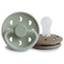 FRIGG Moon Silicone Pacifier 2 - Pack - Tenth & Pine - FRIGG PACIFIERS - 0 - 6 months - Sage/Portobello