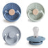 FRIGG Silicone Pacifier 4 - Pack - Tenth & Pine - FRIGG PACIFIERS - 0 - 6 Months - Skyline Serenity