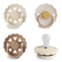 FRIGG Silicone Pacifier 4 - Pack - Tenth & Pine - FRIGG PACIFIERS - 0 - 6 Months - Snowflake Dream