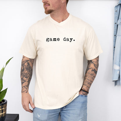 Game Day T-shirt | Adult Short Sleeve Tee - Tenth &amp; Pine - Adult Tshirt