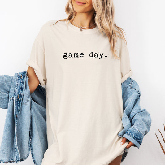 Game Day T-shirt | Adult Short Sleeve Tee - Tenth & Pine - Adult Tshirt - S