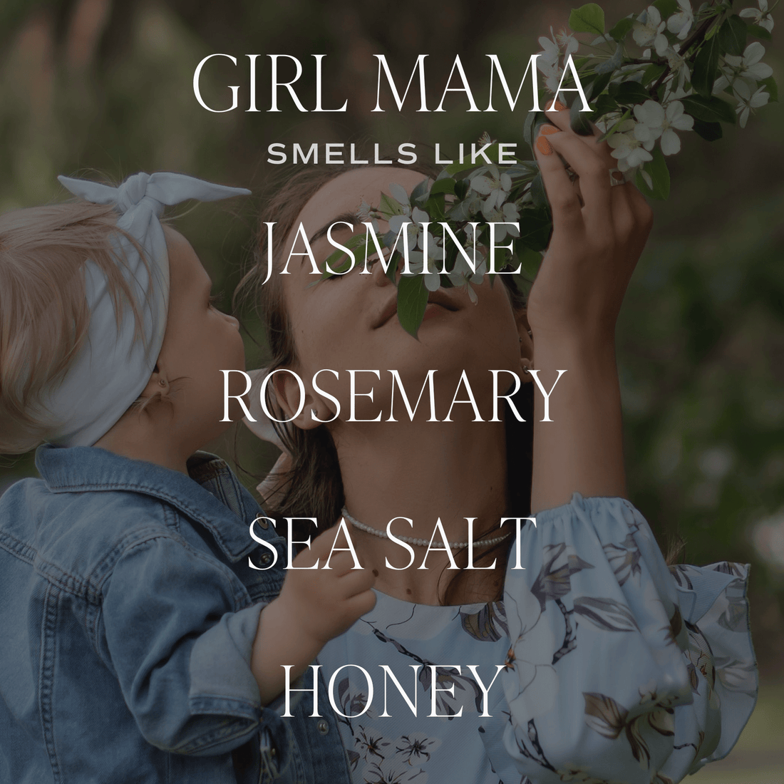 Girl Mama Soy Candle - Clear Jar - 9 oz (Wildflowers and Salt) - Tenth &amp; Pine - Candles - 