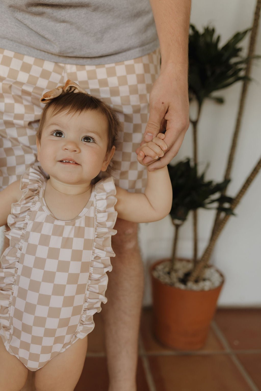 Girls Sleeveless Swimsuit | Coastline - Tenth & Pine - Swimsuit - 0 - 6 months - forever french baby